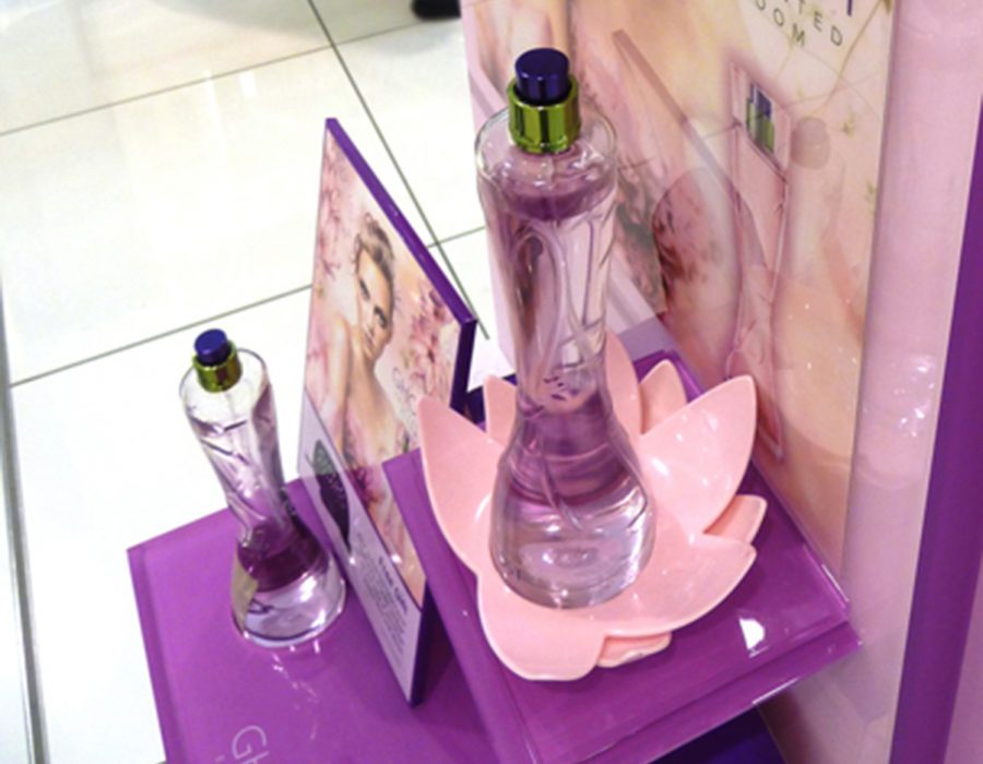 Kesslers- Ghost Perfume Display Stand