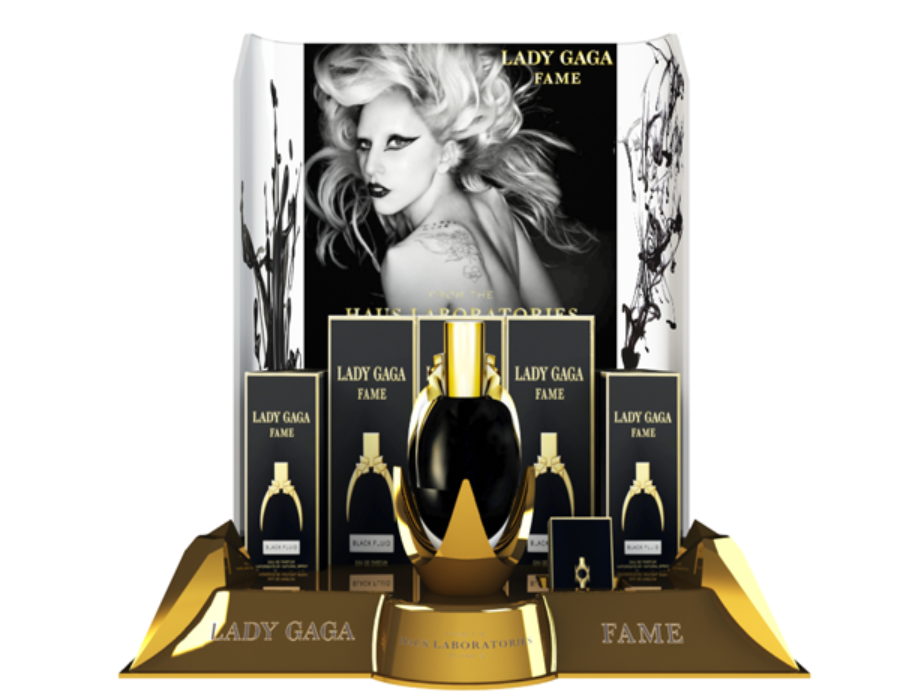 Lady Gaga- Perfume Display Stand
